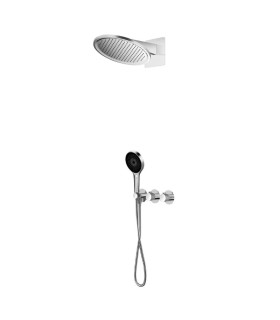 Set Doccia Incassati Termostático BOLONIA Cromo