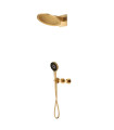 Set Doccia Incassati Termostático BOLONIA Oro