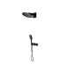Set Doccia Incassati Termostático INARI Black gun metal
