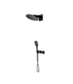 Set Doccia Incassati Termostático INARI Black gun metal