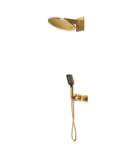 Set Doccia Incassati Termostático INARI Oro