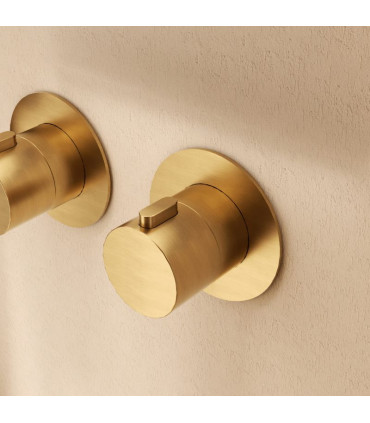 Set Doccia Incassati Termostático INARI Oro