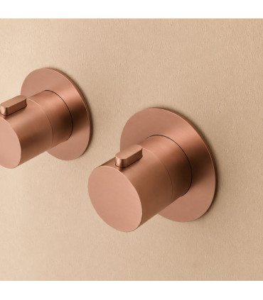 Set Doccia Incassati Termostático INARI Oro rosa