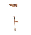 Set Doccia Incassati Termostático INARI Oro rosa