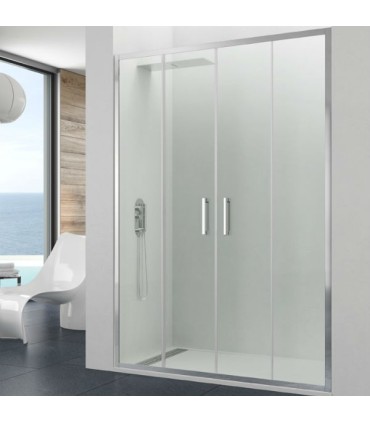 Schermi 2 fissi + 2 scorrevoli PRESTIGE SPAZIO