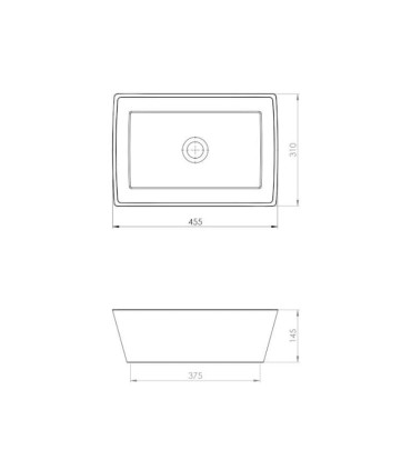 Lavabo Solid Surface MEDUSA