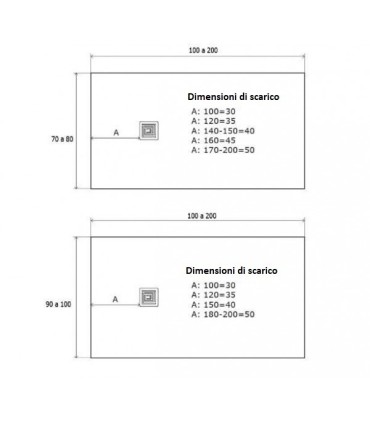 Piatto doccia ALEXIA - Consegna Rapida 