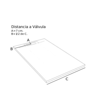 Piatto doccia in Resina SCORPIO