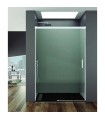 Box doccia fisso + porta scorrevole BASIC BIANCO