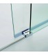 Box doccia fisso + porta scorrevole BASIC BIANCO