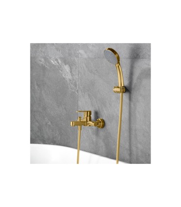 Set Vasca Monocomando Oro Spazzolato Serie ROMA