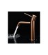Rubinetto Lavabo Monocomando Oro Rosa Spazzolato Serie MONZA