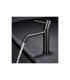 Rubinetto Lavabo Monocomando Black Gun Metal Serie MONZA