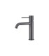 Rubinetto Lavabo Monocomando Black Gun Metal Serie MONZA