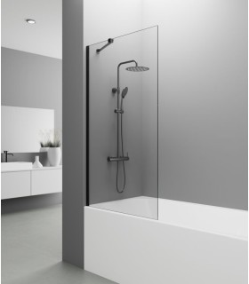 Pannello fisso per vasca SCREEN NERO