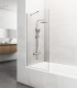 Pannello fisso per vasca SCREEN NICHEL