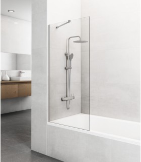 Pannello fisso per vasca SCREEN NICHEL