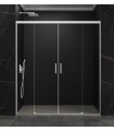 Schermo doccia 2 fissi + 2 scorrevoli BASIC BIANCA