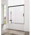 Schermo da vasca 1 fisso + 1 scorrevole BASIC SPAZIO NERO