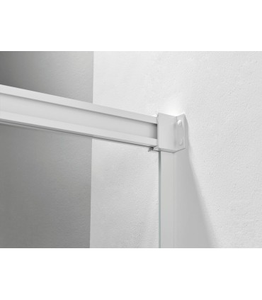 Schermo da vasca 1 fisso + 1 scorrevole BASIC SPAZIO BIANCO