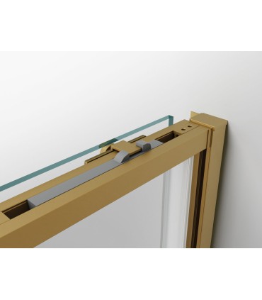 Box doccia angolare 2 fissi + 2 scorrevoli TWENTY ORO