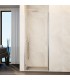 Box doccia 1 porta battente GLASS con cerniera su profilo e chiusura su profilo