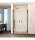Box doccia con 2 ante battenti GLASS TITANIO