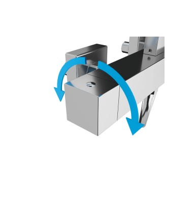 Set doccia cromato INVERTER C monocomando