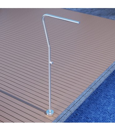 Doccia da esterno in acciaio inox S.316 Nevada