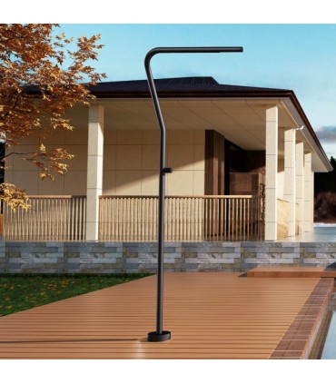 Doccia da esterno in acciaio inox S.316 Nevada Nero