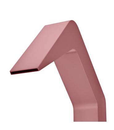 Doccia a cascata da esterno in acciaio inox S.316 Niagara Rosa Corallo