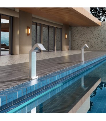 Cascata grande per piscina in acciaio inox S.316 Niagara