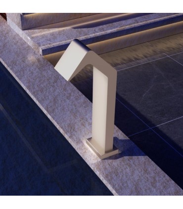 Cascata grande per piscina in acciaio inox S.316 Moka Niagara