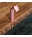 Cascata grande per piscina in acciaio inox S.316 Rosa Corallo Niagara