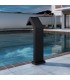 Cascata grande per piscina in acciaio inox S.316 Nero Opaco Niagara