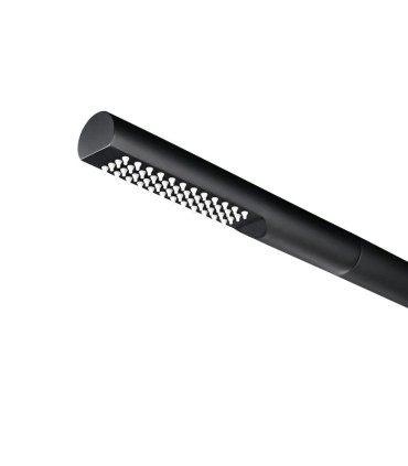 Doccia da esterno monocomando in acciaio inox S.316 Texas Nero Opaco