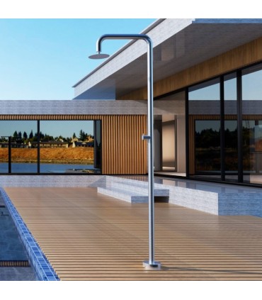 Doccia da esterno in acciaio inox S.316 Oregon