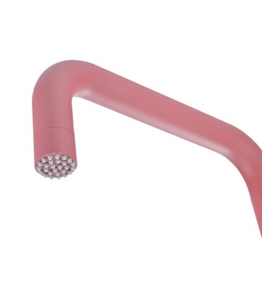 Doccia da esterno in acciaio inox S.316 Utah Rosa Corallo