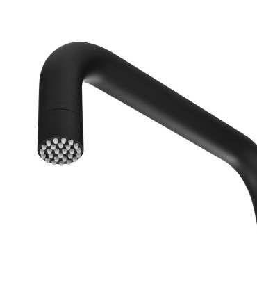 Doccia da esterno in acciaio inox S.316 Utah Nero Opaco