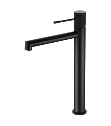 Rubinetto per lavabo con canna alta LINE Nero Opaco