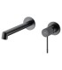 Rubinetto incasso monocomando per lavabo LINE Black Gun Metal