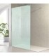 Box doccia a pannello fisso in vetro satinato FRESH