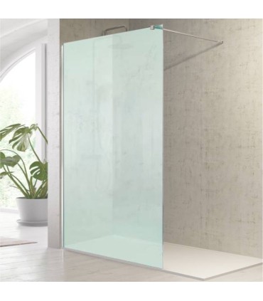 Box doccia a pannello fisso in vetro satinato FRESH