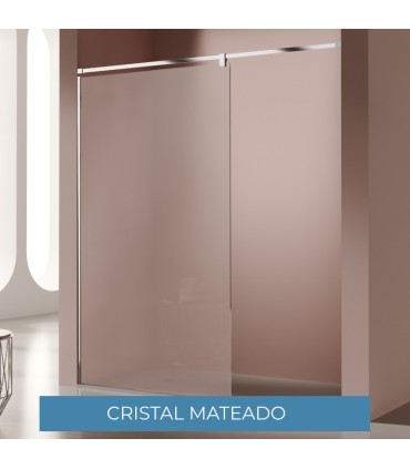 Pannello fisso doccia con barra a soffitto FRESH LEVANTE