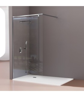 Pannello fisso doccia + Barra 90º FRESH SALOMÓN INOX