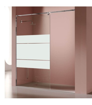 Box doccia fisso in vetro FRESH SALOMÓN INOX