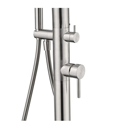 Doccia da esterno monocomando in acciaio inox S.316 Kansas