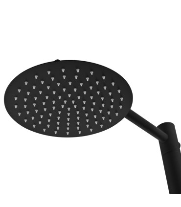 Doccia da esterno monocomando in acciaio inox S.316 Kansas Nero Opaco