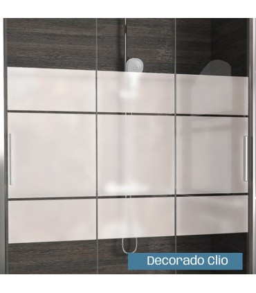 Box doccia frontale fisso + scorrevole DELTA BIANCA