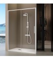 Box doccia frontale fisso + scorrevole DELTA BIANCA
